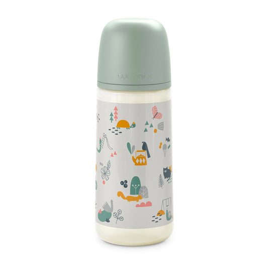 Suavinex Biberón De 360 Ml, Bébés +6 Mois. Vert, 1 unité