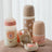 Suavinex Tétine pour biberon Sx Pro Slow Flow (S) +0 mois Rose Wild&Free, 150 ml