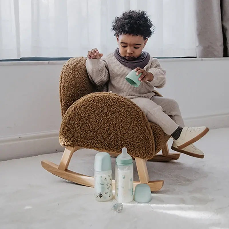 Suavinex Tétine pour biberon Sx Pro Medium Flow (M) +3 mois Birdies Green, 270 ml