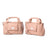Suavinex Baby Trolley Bag Rectangulaire Sac à Pain Poésie Rose