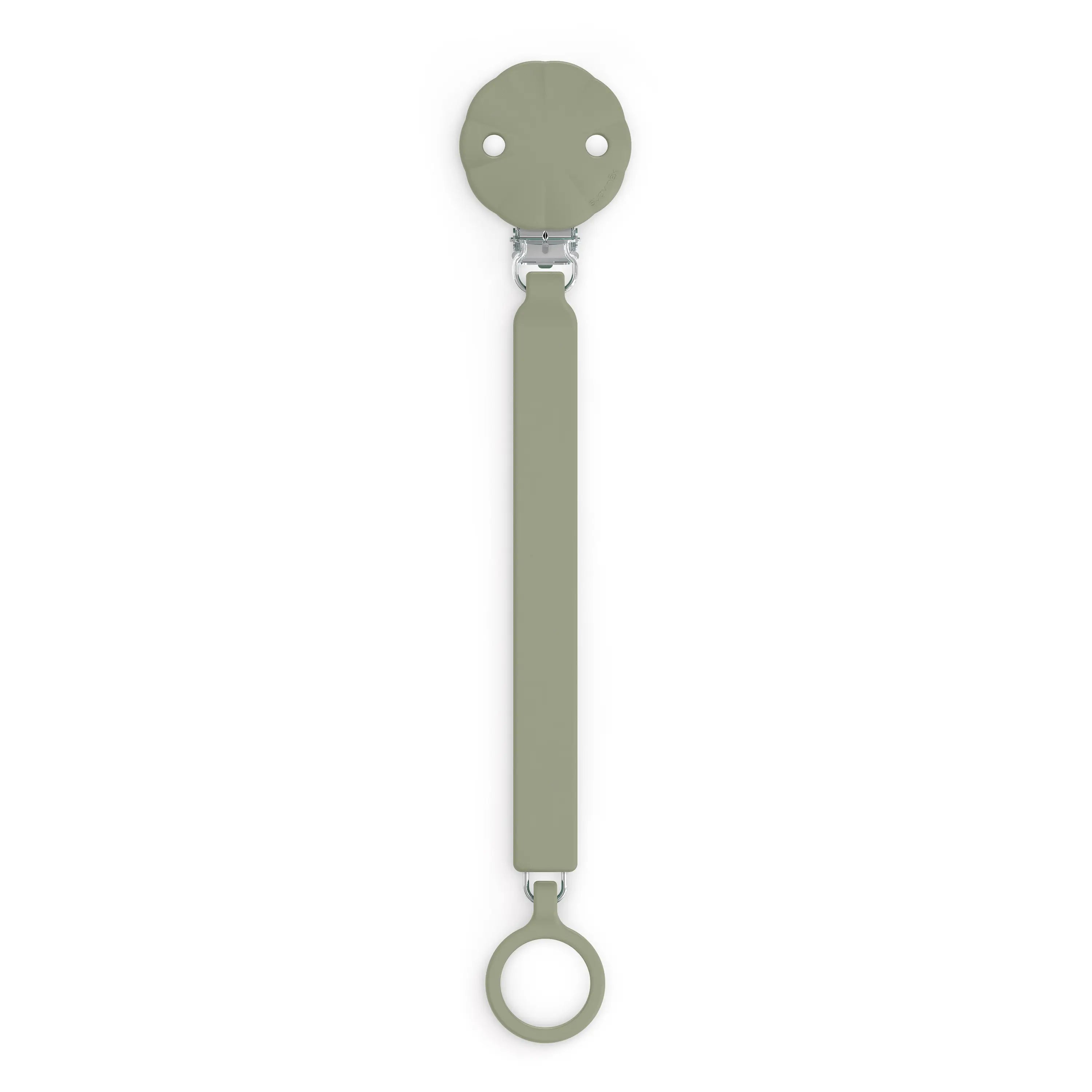 Suavinex Attache sucette merveilleuse, vert haie, +0 mois, 1 unité