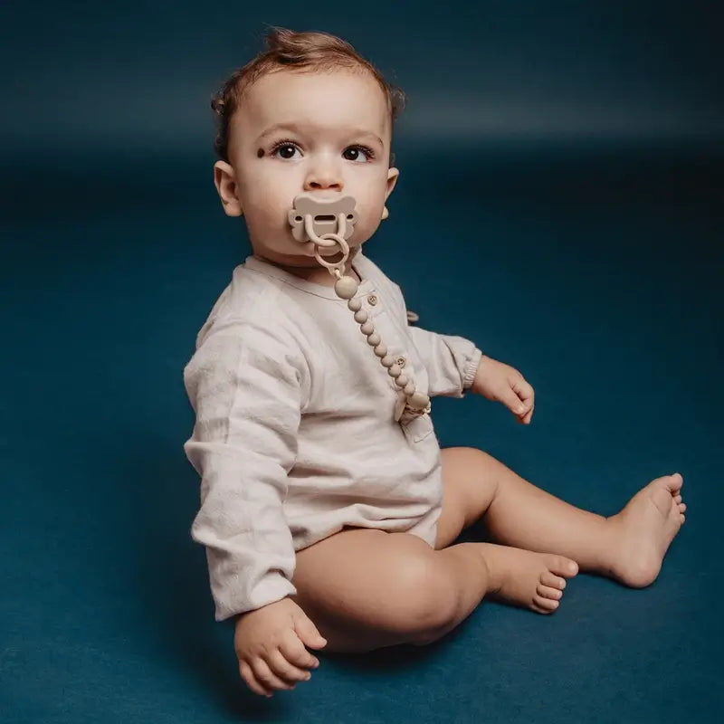 Pince en silicone Suavinex, crème irlandaise