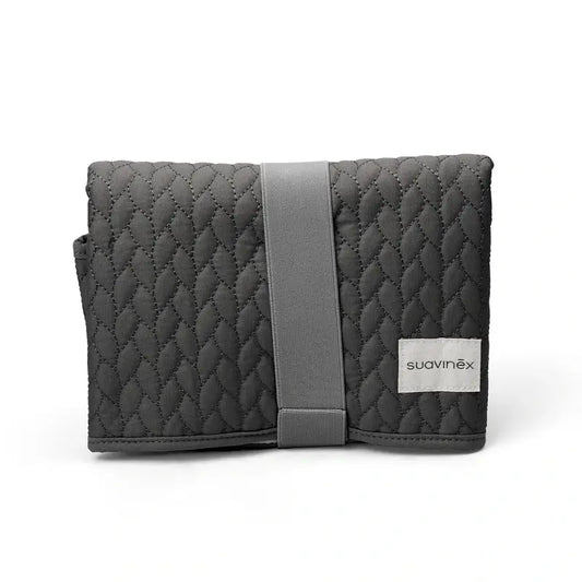 Tapis à langer portable Suavinex, gris
