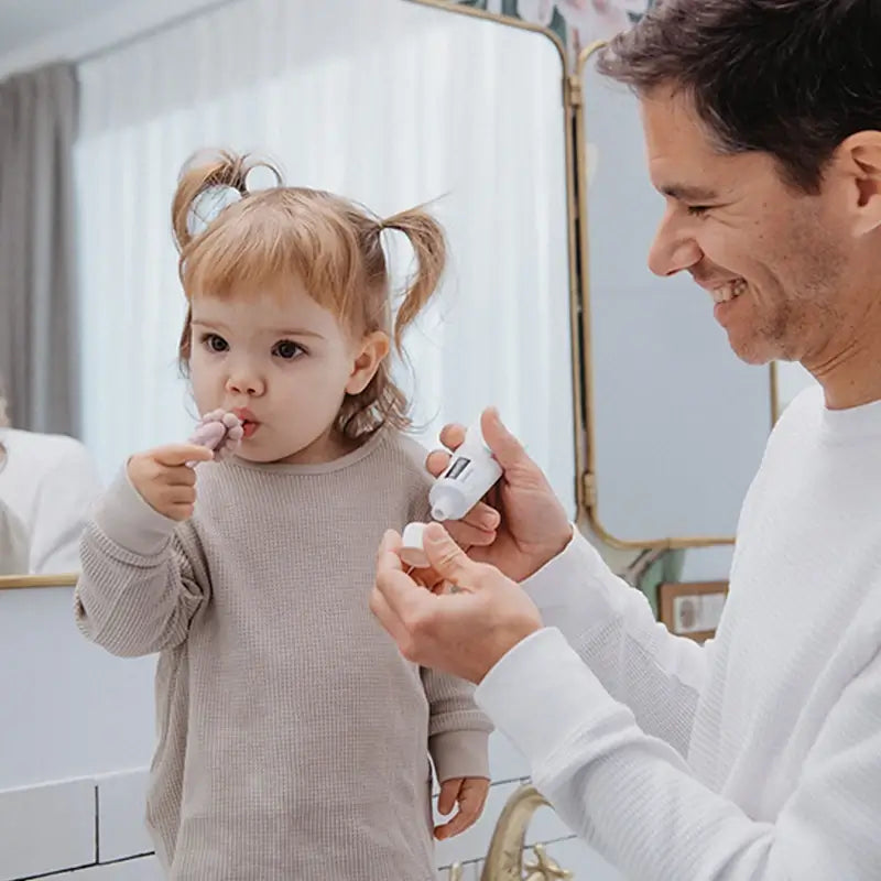 Brosse à dents Suavinex pour bébés 0-2 ans, verte