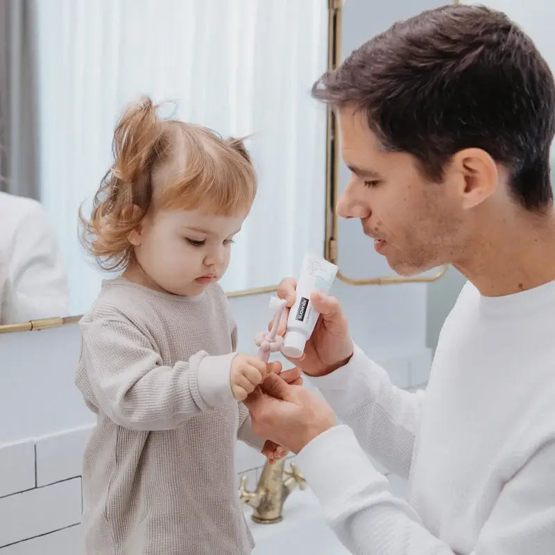 Brosse à dents Suavinex pour bébés 0-2 ans, verte