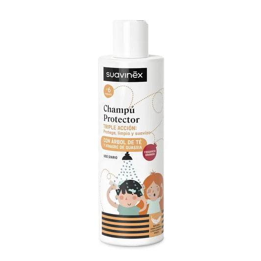 Suavinex Shampooing anti-poux, +6 mois, 250 Ml