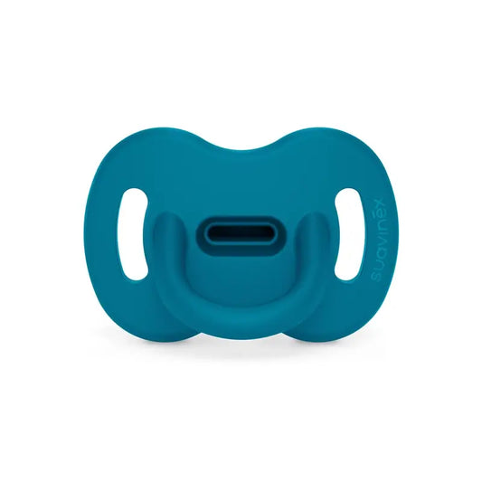 Suavinex Sucette en silicone Physiological Sx Pro, 0/6 mois, Deep Ocean