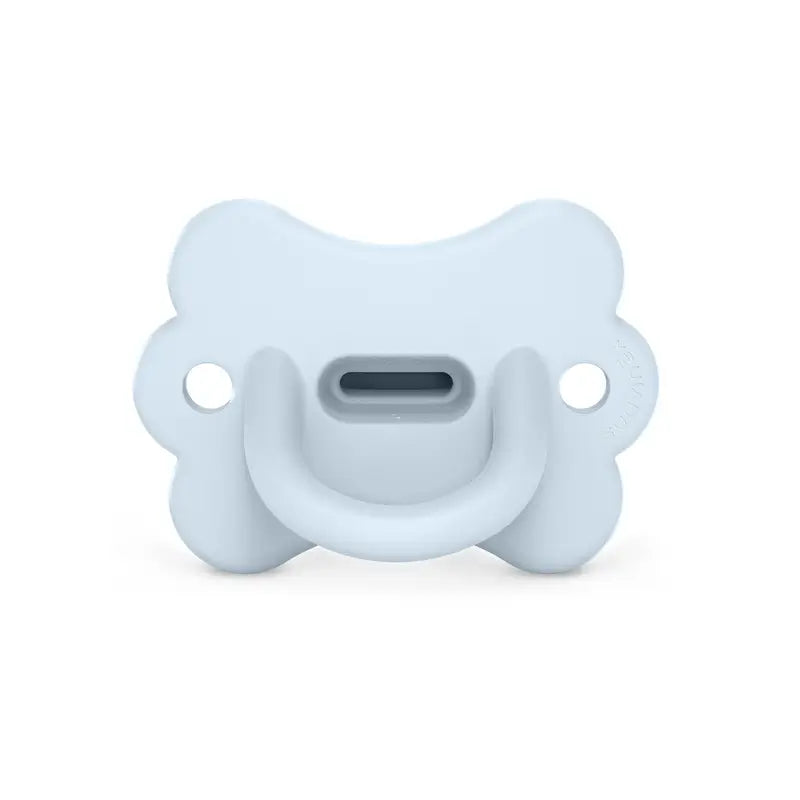 Suavinex sucette tout silicone Physiological Sx Pro, 0/6 mois, Butterfly Ballad Blue
