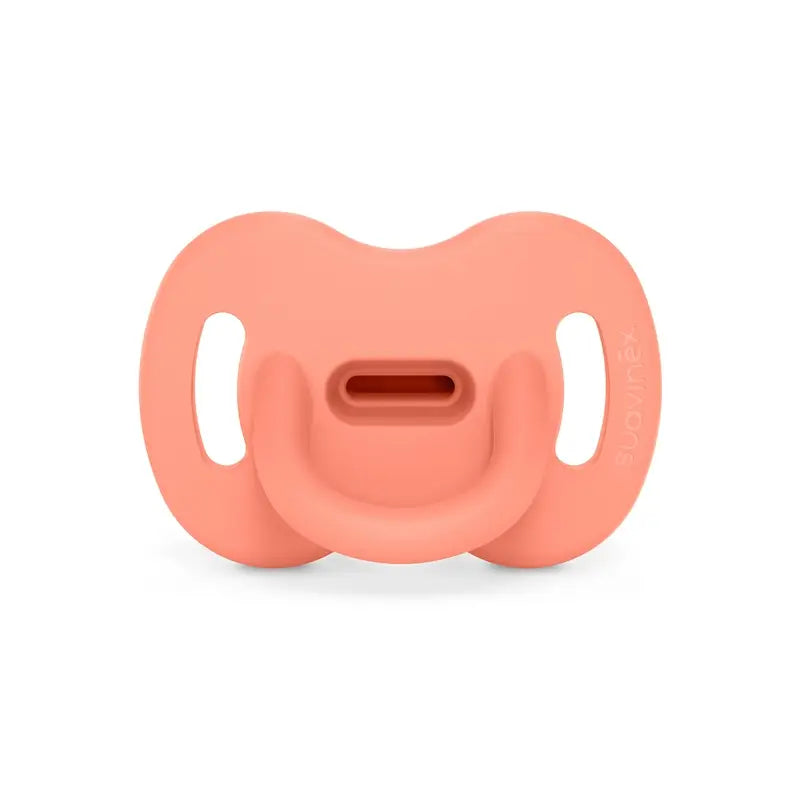 Suavinex Sucette All Silicone Sx Pro, 0/6 mois, Peach Pink