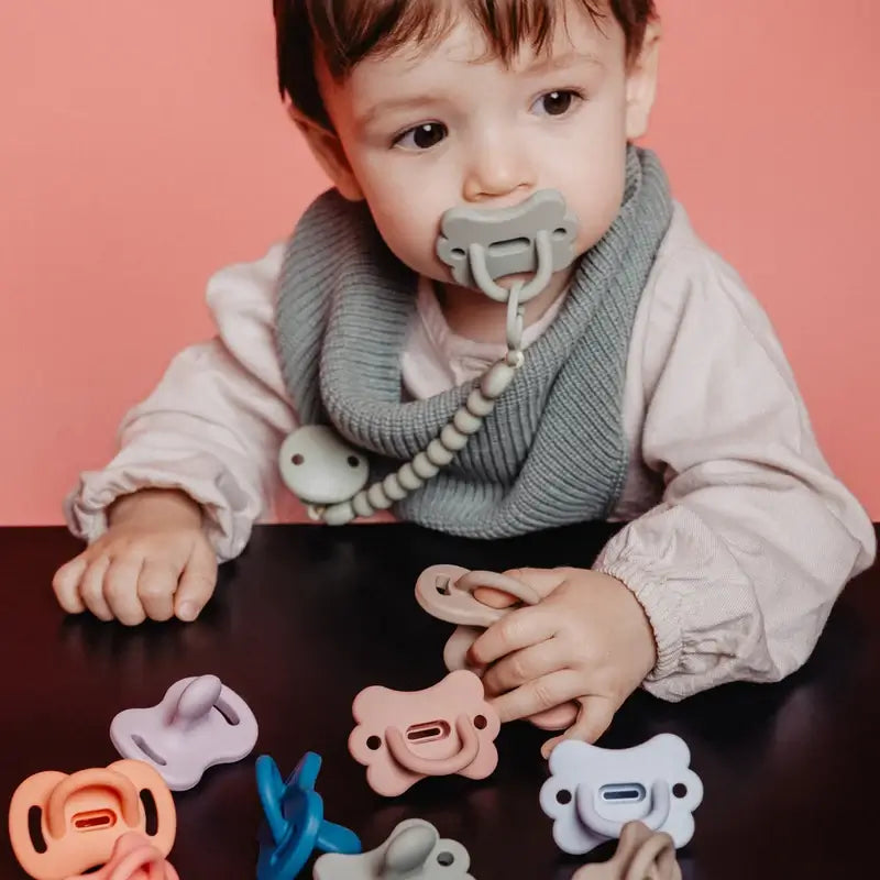 Suavinex Sucette Tout Silicone Physiologique Sx Pro, 6/18 Mois, Chili Pepper