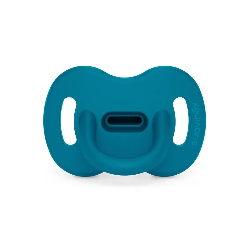 Suavinex Sucette en silicone Physiological Sx Pro, 6/18 mois, Deep Ocean