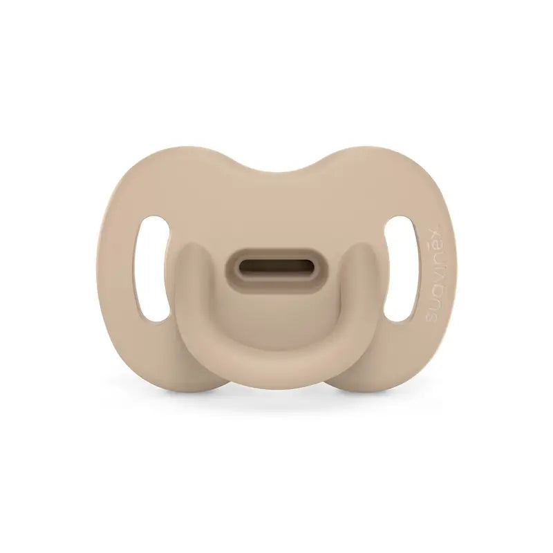 Suavinex Sucette All Silicone Soother Sx Pro, 6/18 mois, Irish Cream