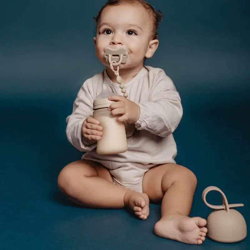 Suavinex Sucette All Silicone Soother Sx Pro, 6/18 mois, Irish Cream Butterfly