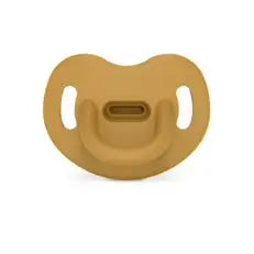 Suavinex Sucette en silicone, pour les bébés de 6 à 18 mois, moutarde