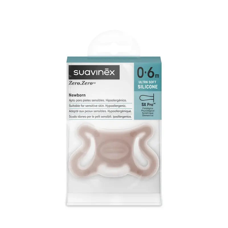 Suavinex Sucette Zero Zero, 0/6 mois, profonde