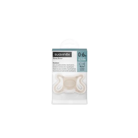 Suavinex Sucette Zero Zero, 0/6 mois, Light