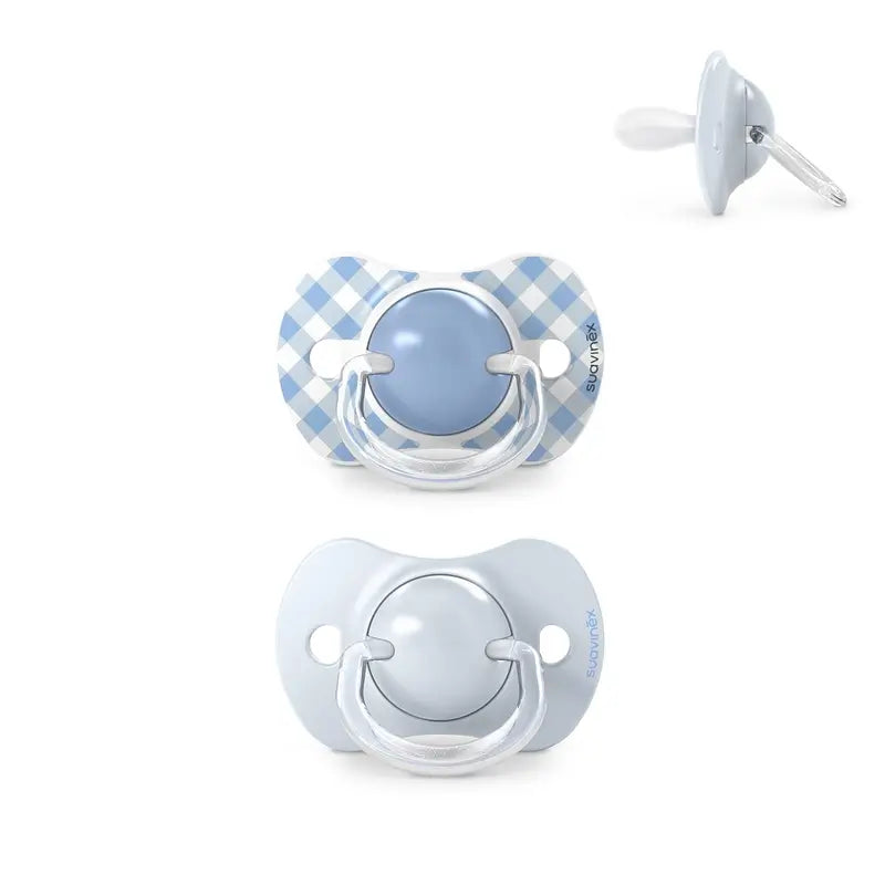 Suavinex Sucettes Sx Pro Teat 0/6 Mois Wild&Free Blue, 2 unités
