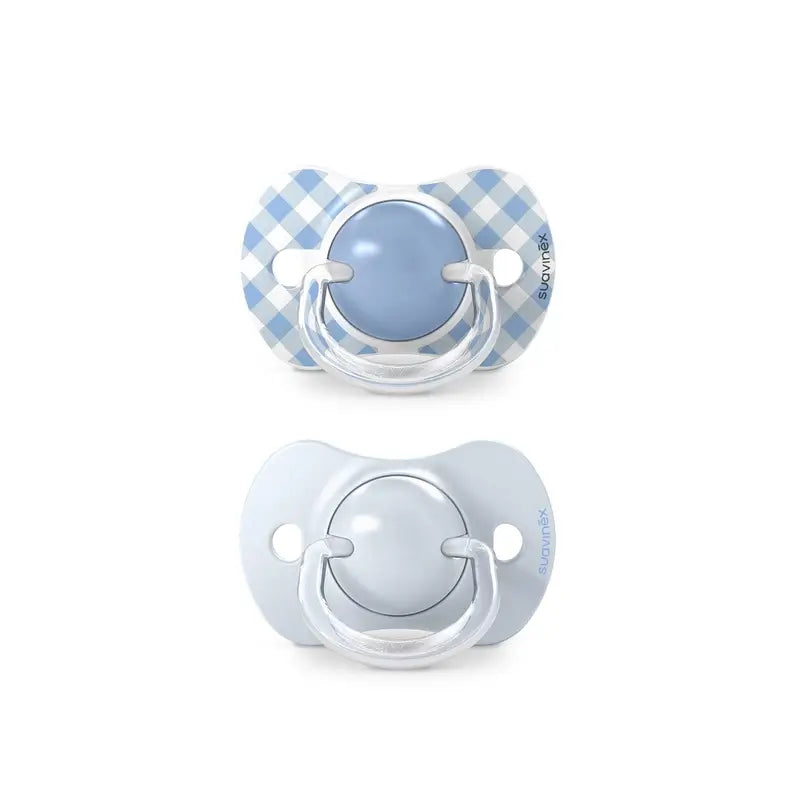 Suavinex Sucettes Sx Pro Teat 0/6 Mois Wild&Free Blue, 2 unités