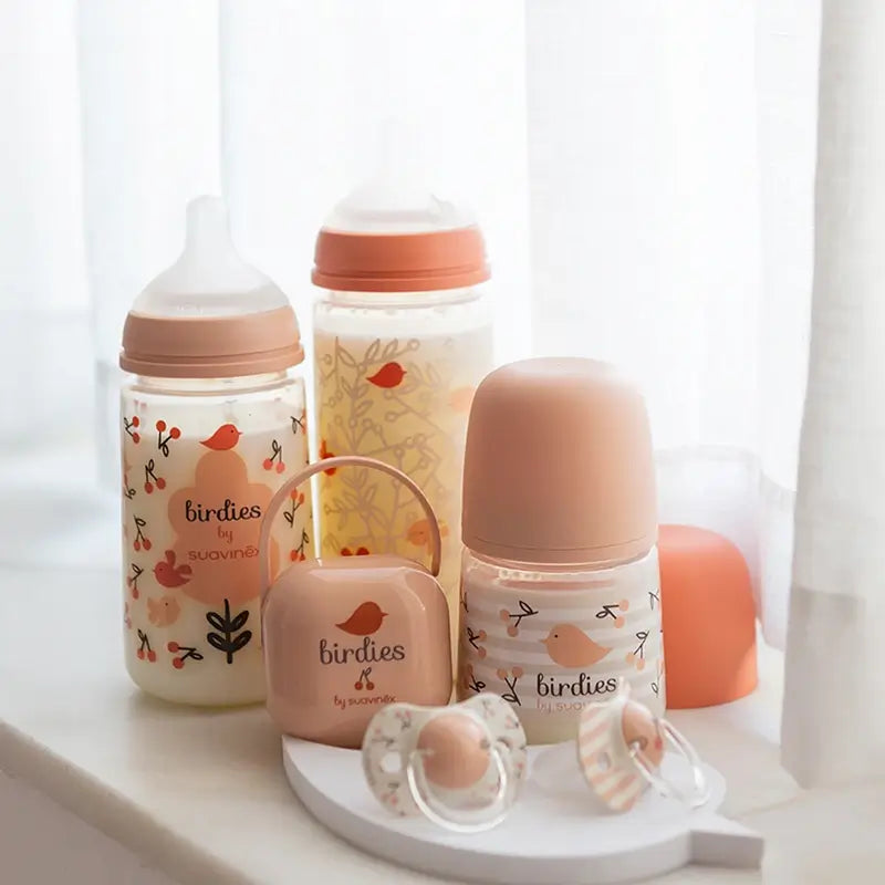 Suavinex Sucettes Sx Pro Teat +18 Months Birdies Pink, 2 unités