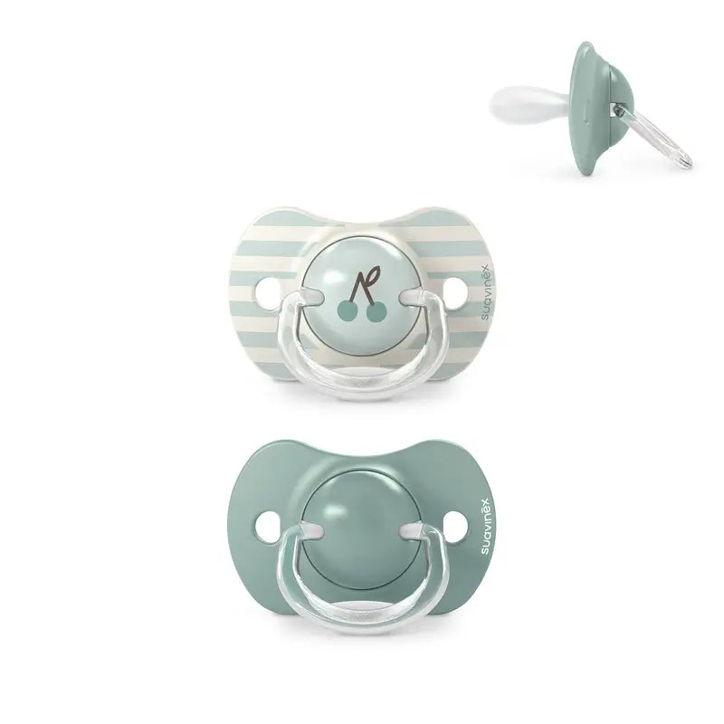 Suavinex Sucettes Sx Pro Teat +18 Months Birdies Green, 2 unités