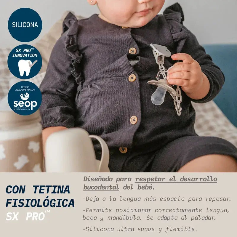 Suavinex Sucettes Sx Pro Teat +18 Months Birdies Green, 2 unités