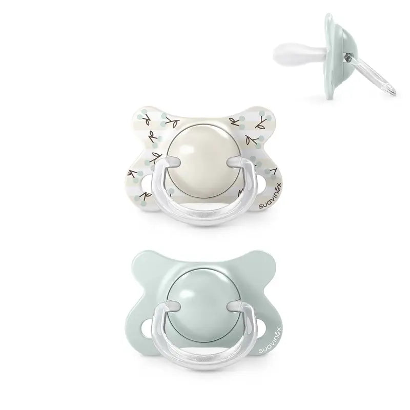 Suavinex Tétine Sx Pro -2/2 Mois Birdies Green, 2 unités