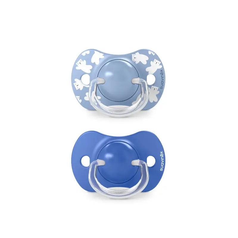 Suavinex Sucettes Sx Pro Teat 6/18 Mois Wild&Free Blue, 2 unités