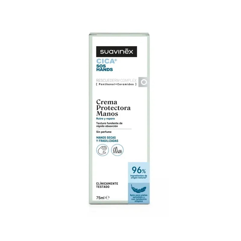 Suavinex Cica Crème réparatrice pour les mains 75 ml