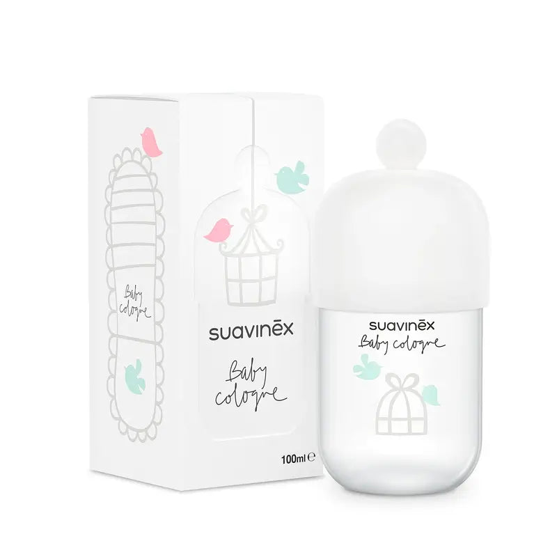 Suavinex Baby Cologne Cologne pour nourrissons à faible teneur en alcool, ne tache pas, 100 ml