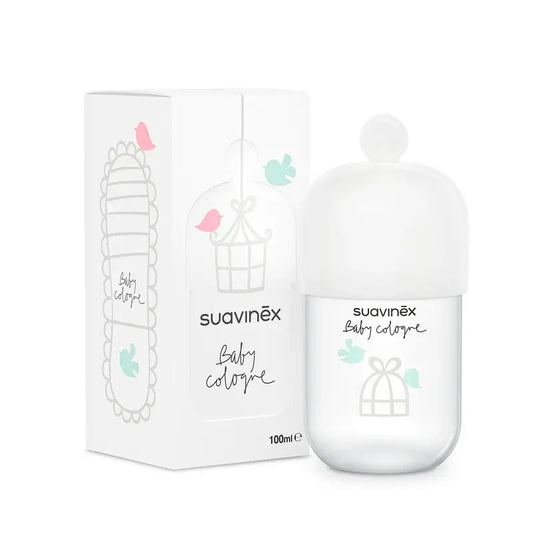 Suavinex Baby Cologne Cologne pour nourrissons à faible teneur en alcool, ne tache pas, 100 ml