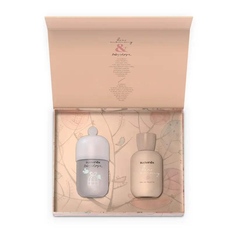 Suavinex Baby & Mum Cologne Set avec Baby Cologne Cologne Classic + Dear Mommy Cologne