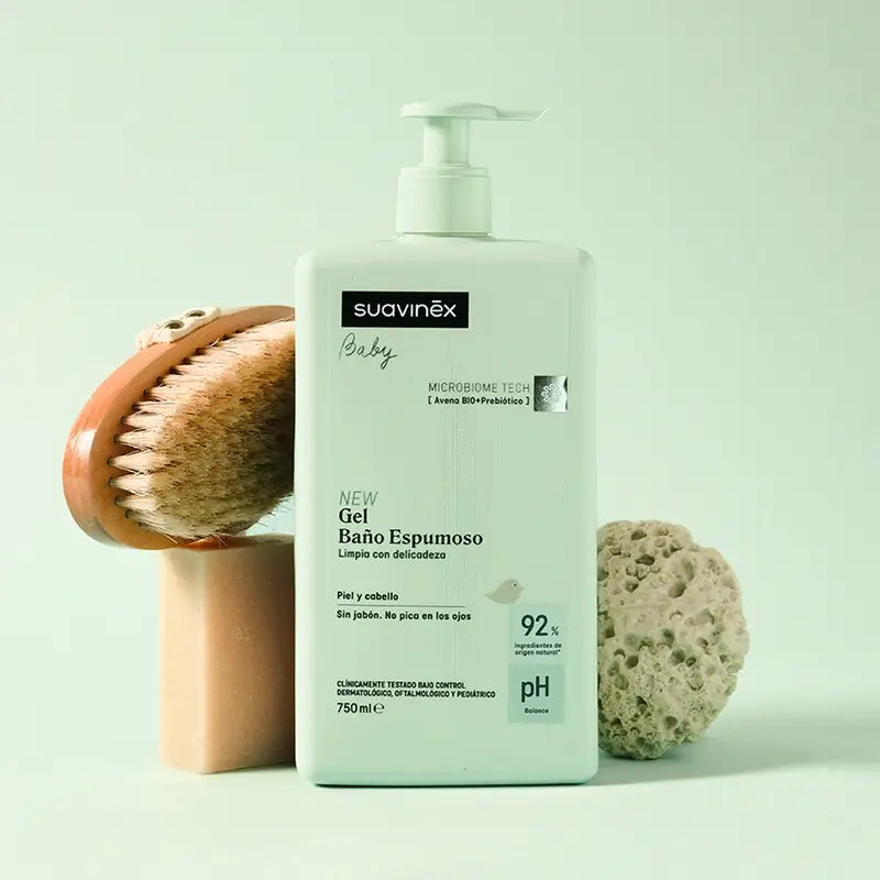Suavinex Baby Gel de bain moussant, 750 Ml