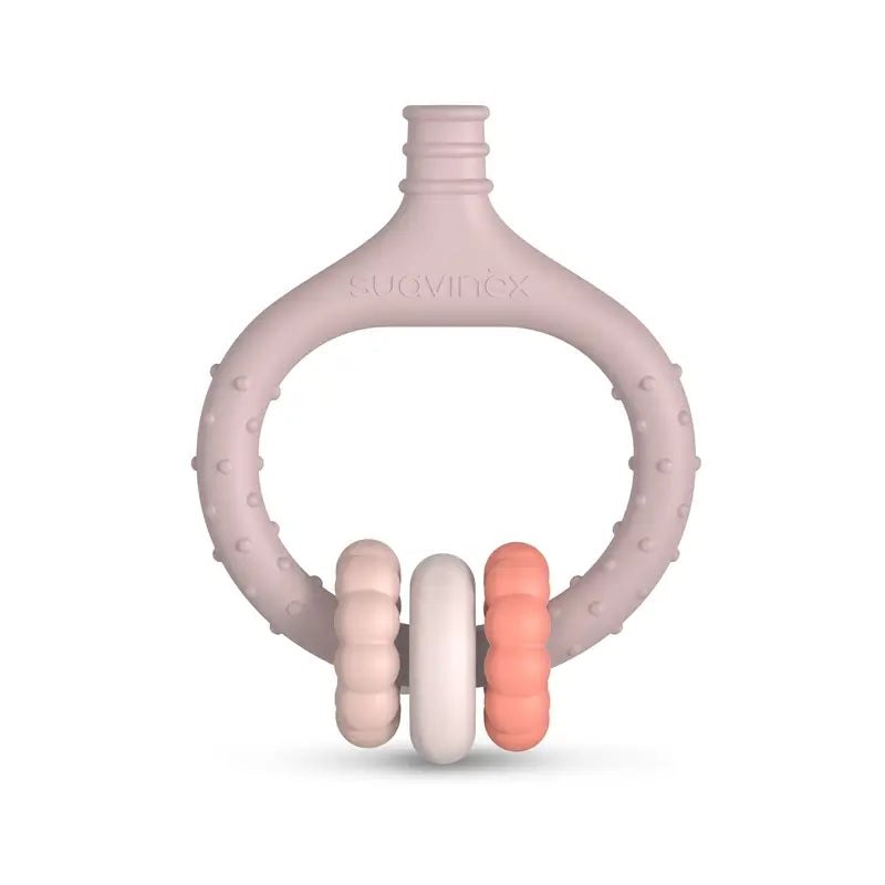 Suavinex Baby Baby Gum Massager +0 mois, rose
