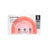 Suavinex Silicone Teether +0 Months, Rainbow, Pink
