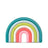 Suavinex Silicone Teether +0 Months, Rainbow, Multicolour
