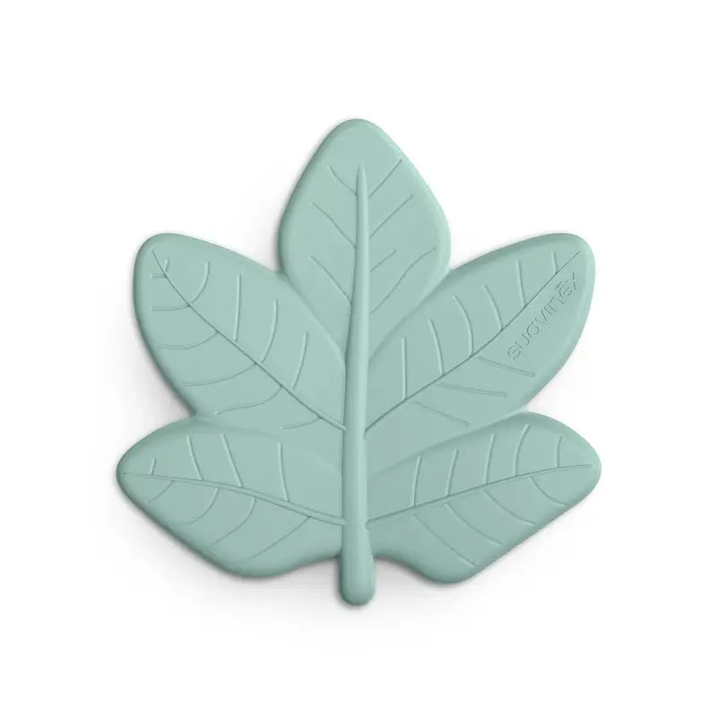 Suavinex Silicone Teether Forest, Poetry Green (vert poésie)