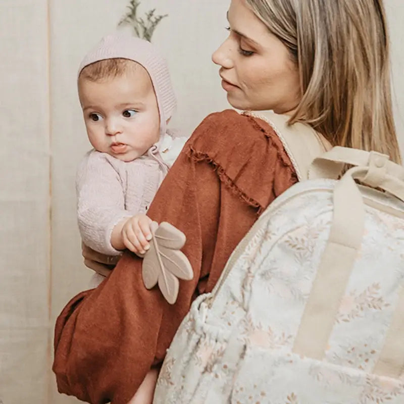 Suavinex Silicone Teether Forest, Poetry Green (vert poésie)