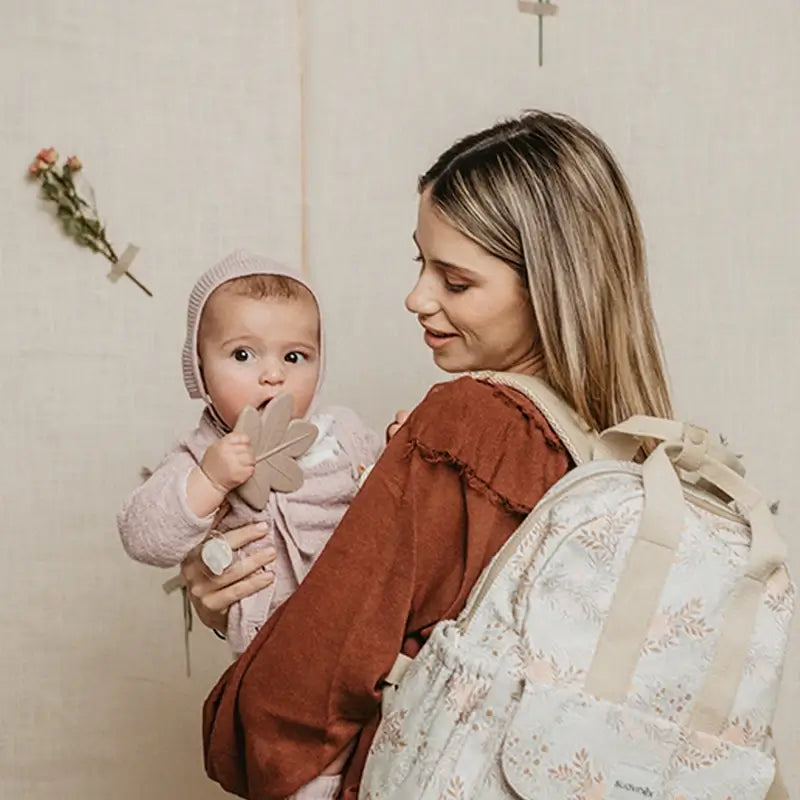 Suavinex Silicone Teether Forest, Poetry Green (vert poésie)