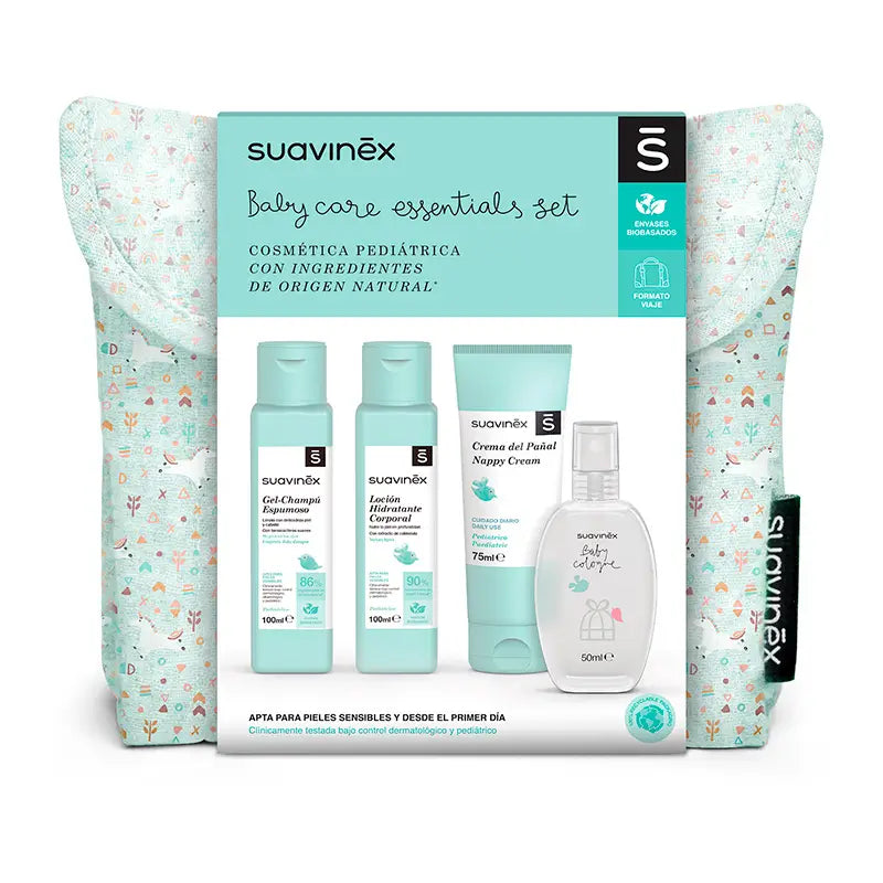 Suavinex Toilet Bag Travel Cloth, Colour Blue