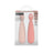Suavinex Pack 2 cuillères en silicone, +6 mois, rose