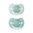 Suavinex Pack sucettes bleues avec tétine physiologique en silicone Sx Pro, +18 mois, 2 unités