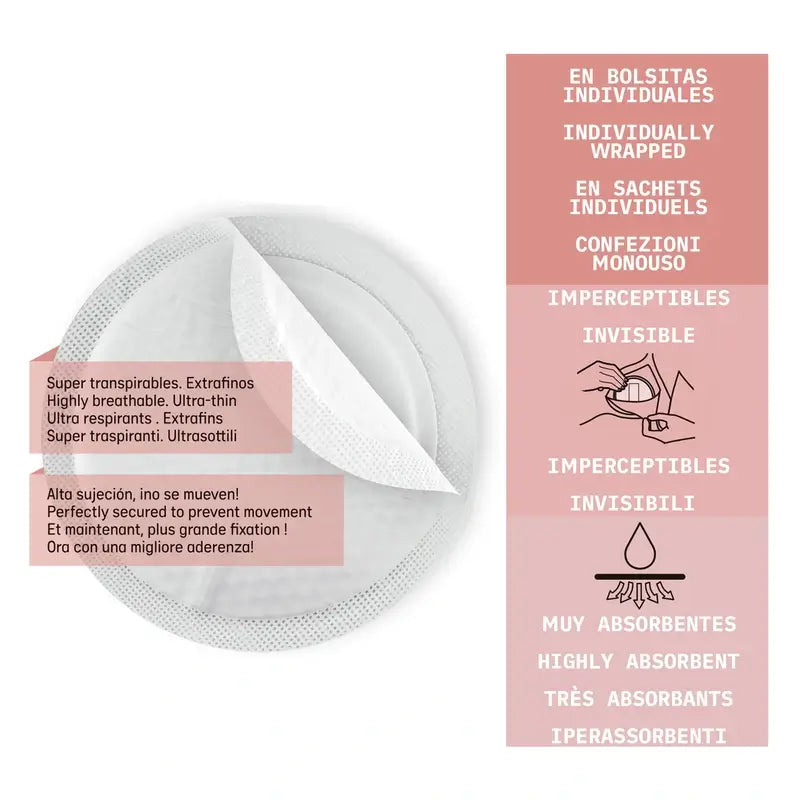 Suavinex Coussinets absorbants pour l'allaitement. 60 disques