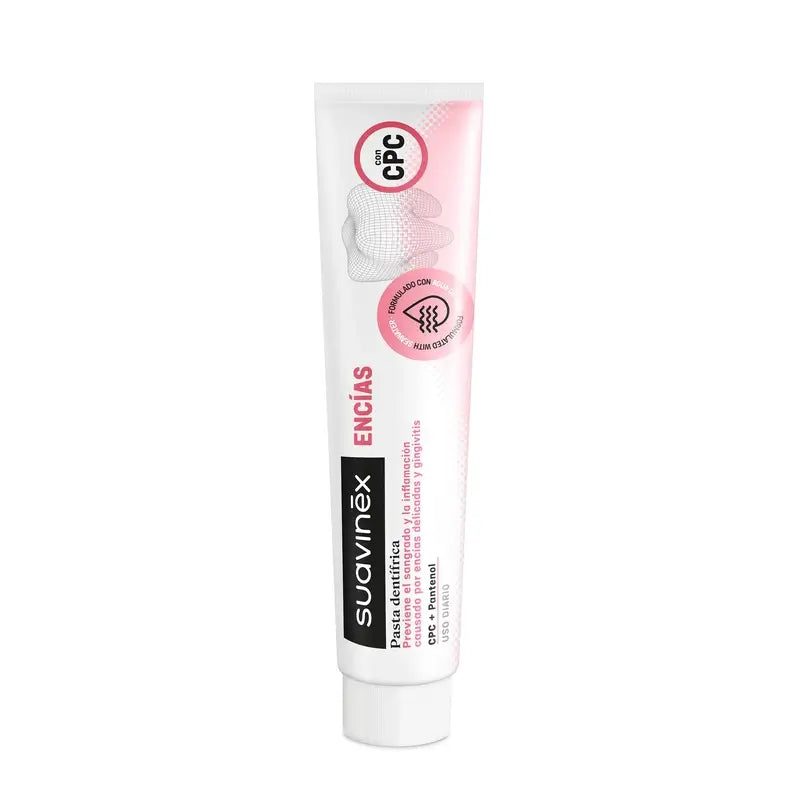 Suavinex Dentifrice Gencives, usage quotidien, 75 Ml
