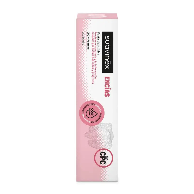 Suavinex Dentifrice Gencives, usage quotidien, 75 Ml