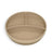 Suavinex Assiette en silicone avec ventouse et divisions, +6 mois, beige
