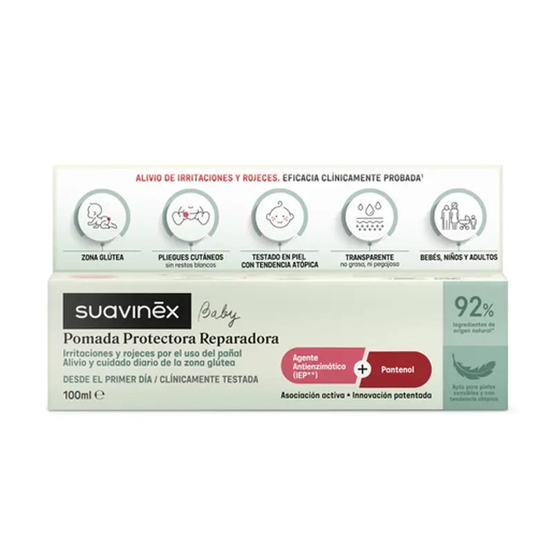 Suavinex Protective Repairing Nappy Ointment, 100 Ml