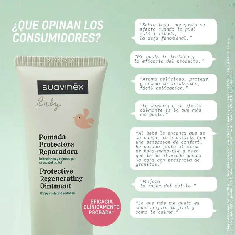 Suavinex Protective Repairing Nappy Ointment, 100 Ml
