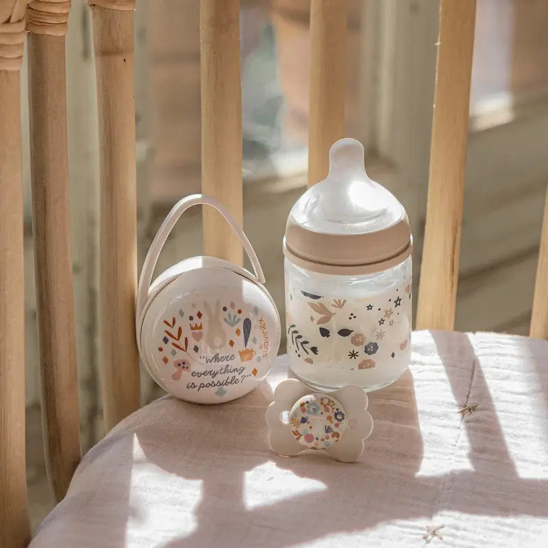 Suavinex Porte-sucette Wonderland, Beige