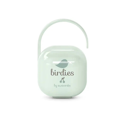 Suavinex Porte-tétine +0 Mois Birdies Vert