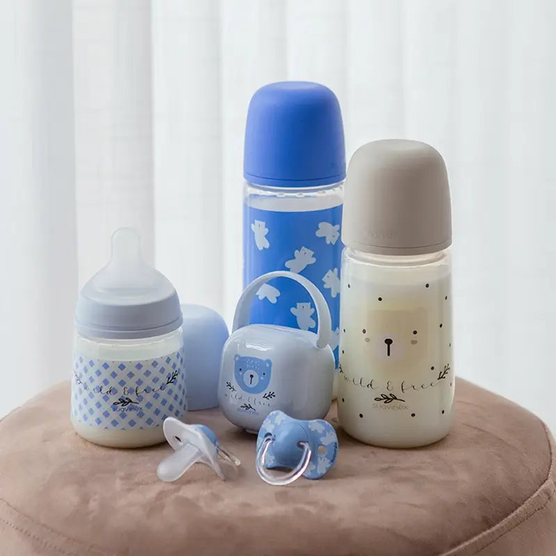 Suavinex Porte sucette +0 mois Wild&Free Blue